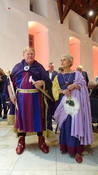 Kaiser Vespasian und Antonia Caenis